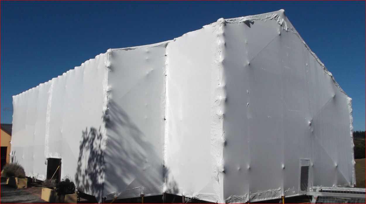 Shrinkwrap scaffolding